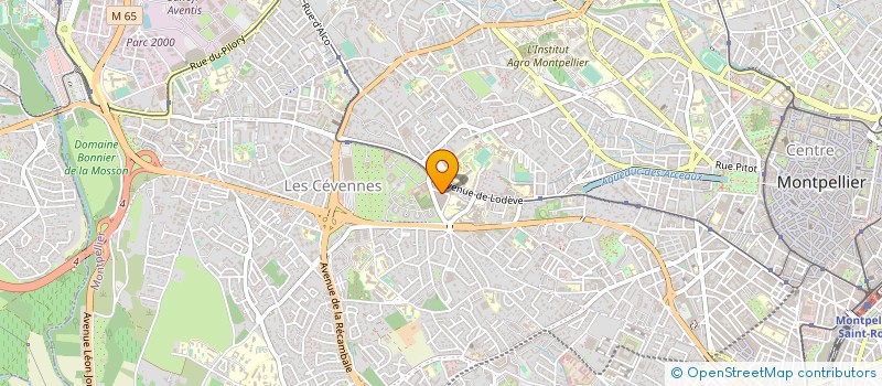 localisation de l'entreprise INSUNTEC à MONTPELLIER