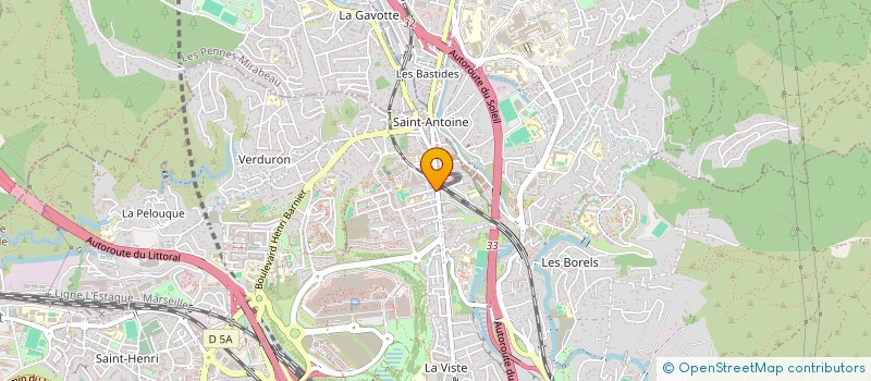 localisation de l'entreprise INSWEETS à MARSEILLE