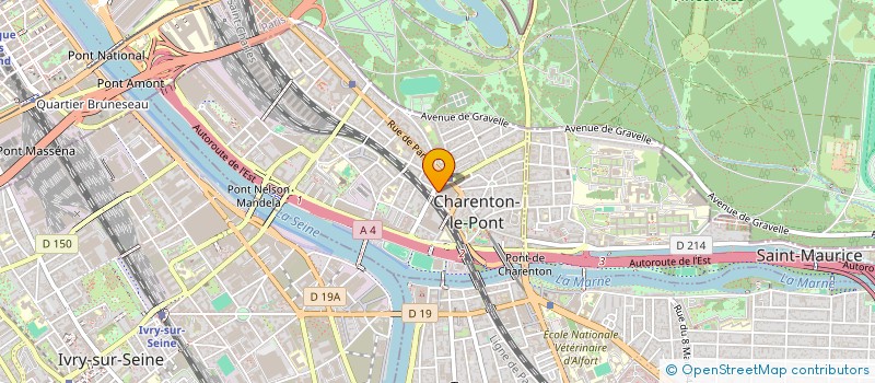 localisation de l'entreprise INSX à CHARENTON-LE-PONT