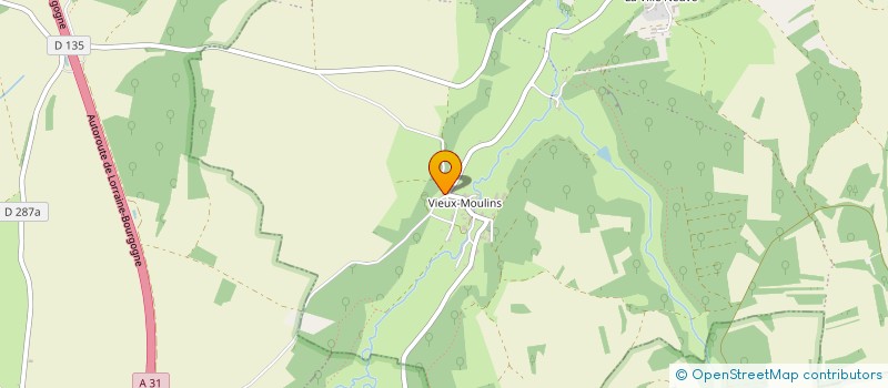 localisation de l'entreprise INSYGHT à PERRANCEY-LES-VIEUX-MOULINS
