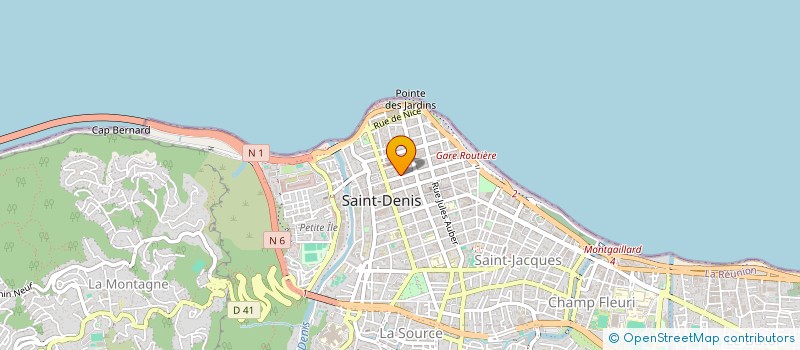 localisation de l'entreprise INSYLA à SAINT-DENIS