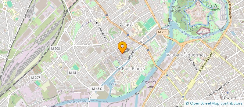 localisation de l'entreprise INSYST  LILLE