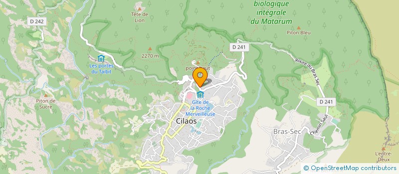 localisation de l'entreprise INT  CILAOS