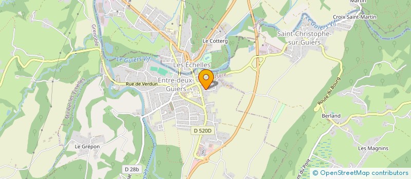 localisation de l'entreprise INT  ENTRE-DEUX-GUIERS