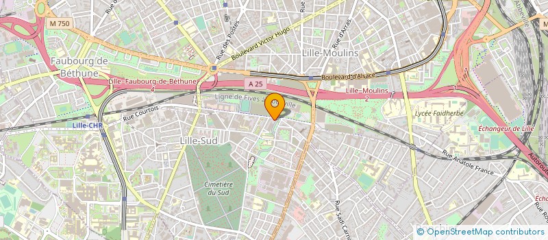 localisation de l'entreprise INT'AIR MEDIA à LILLE