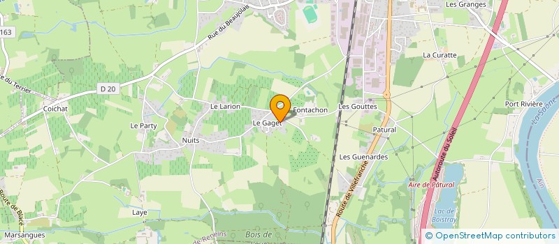 localisation de l'entreprise INT BAKING CONCEPT AND ENGINEERING  SAINT-GEORGES-DE-RENEINS