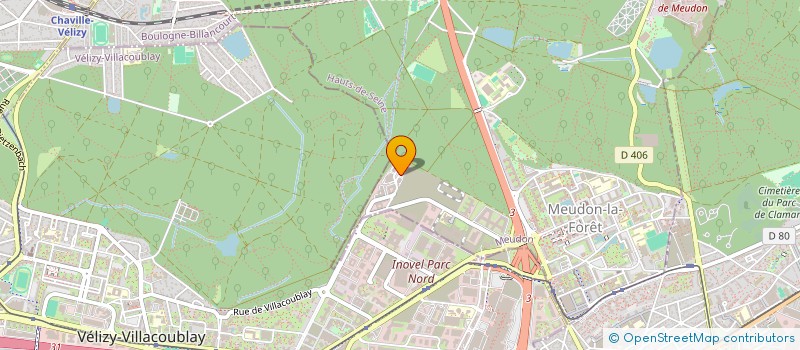 localisation de l'entreprise INT COMMUNICATIONS DATA NETWORKS à MEUDON