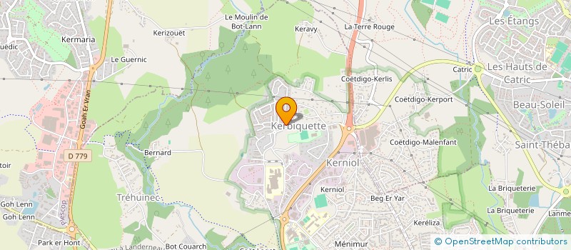localisation de l'entreprise INT'ELECT à VANNES