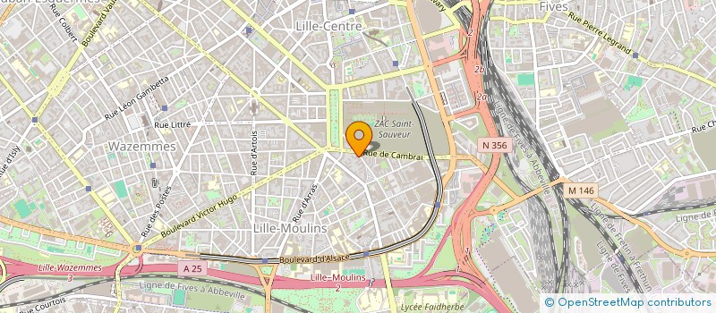 localisation de l'entreprise INT'ELECT  LILLE