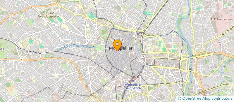 localisation de l'entreprise INT&EXT ARCHITECTURE à MONTPELLIER