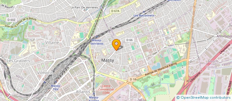 localisation de l'entreprise INT & EXT NET à MASSY