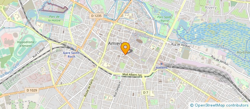 localisation de l'entreprise INT SECURITE PROTECTION PRIVEE à AMIENS