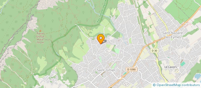 localisation de l'entreprise INT SOFTWARE SOLUTIONS PRODUCTION  MONTBONNOT-SAINT-MARTIN