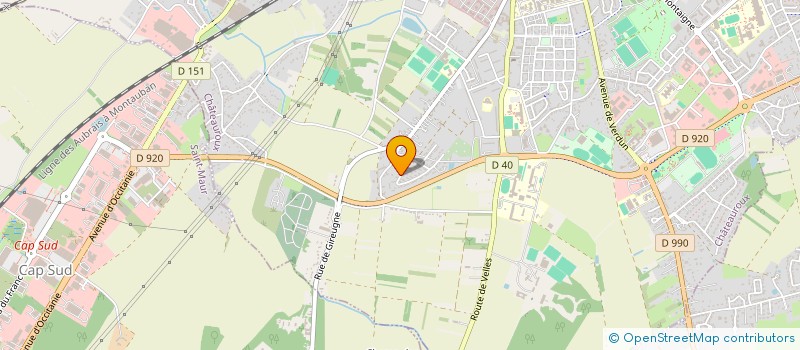localisation de l'entreprise INT TELECOM à CHATEAUROUX