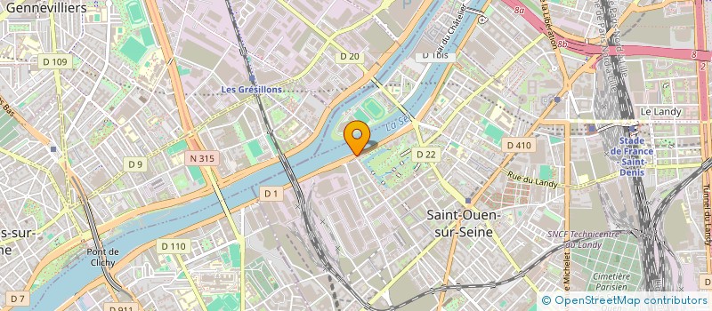 localisation de l'entreprise INT TRADE AND BUSINESS MIDDLE EAST à SAINT-OUEN-SUR-SEINE