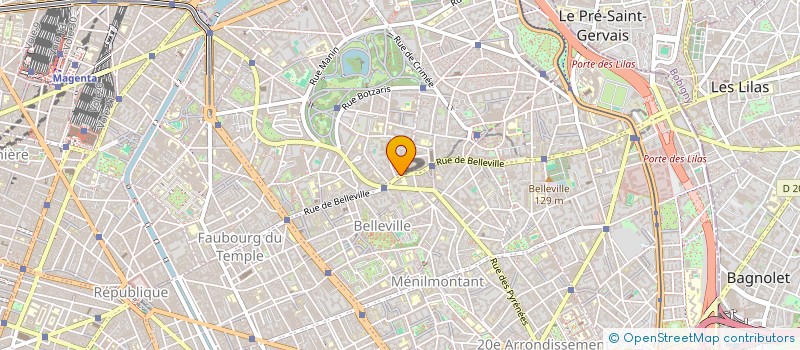 localisation de l'entreprise INT2AD  PARIS