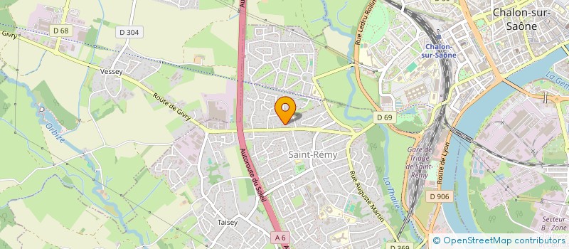 localisation de l'entreprise INTACT à SAINT-REMY
