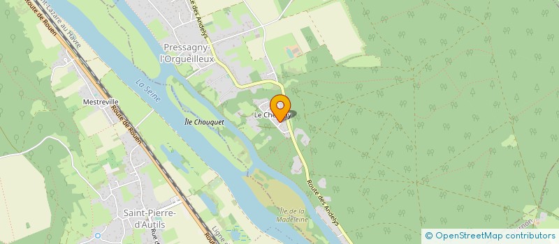 localisation de l'entreprise INTAG  PRESSAGNY-L'ORGUEILLEUX