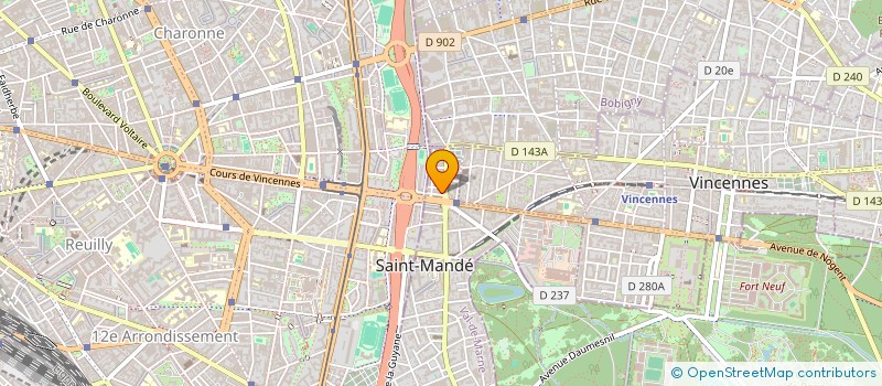localisation de l'entreprise INTAIRTECH à SAINT-MANDE