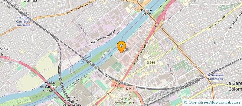 localisation de l'entreprise INTALITE SARL à NANTERRE