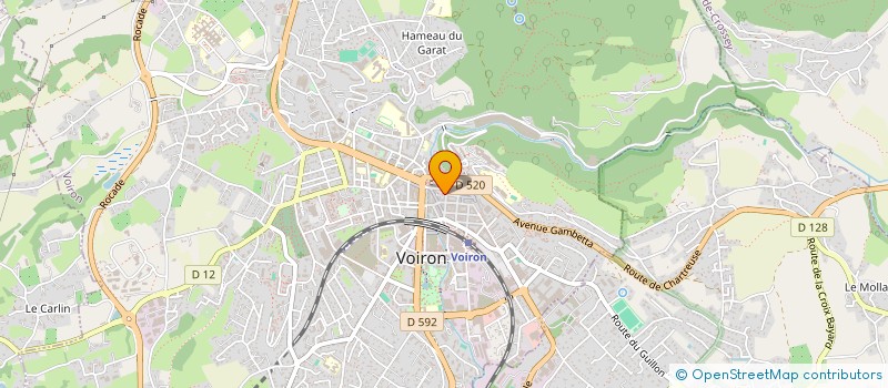 localisation de l'entreprise INTARTAGLIA ET COMPAGNIE à VOIRON