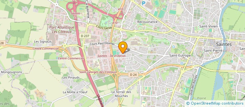 localisation de l'entreprise INTAVOLATURA  SAINT-NAZAIRE