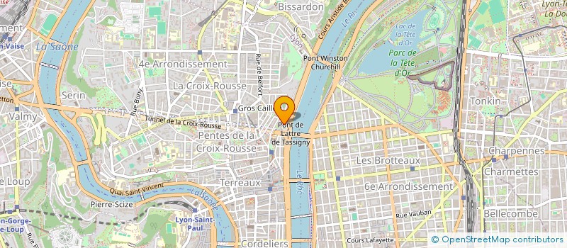 localisation de l'entreprise INTEC INTERNATIONAL TECHNOLOGIES à LYON