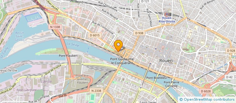 localisation de l'entreprise INTEC SPORTS INTERNATIONAL  ROUEN