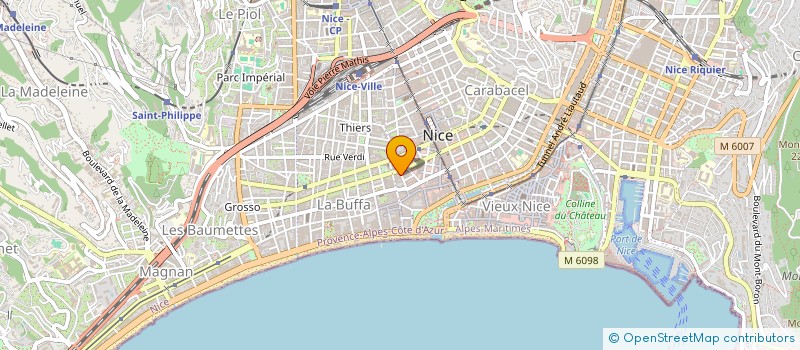 localisation de l'entreprise INTEE à NICE