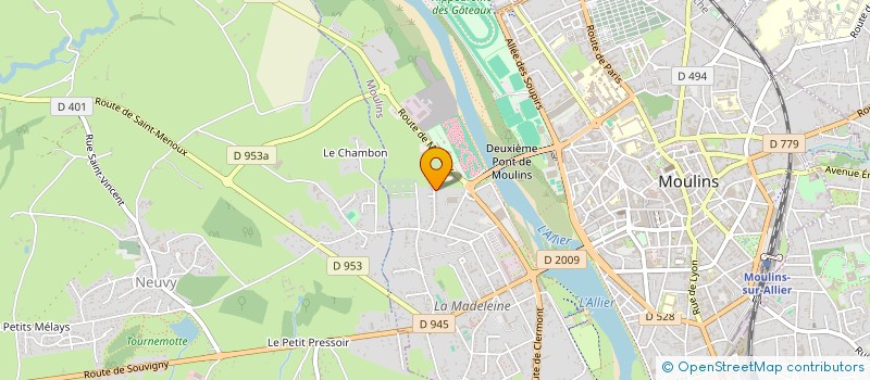 localisation de l'entreprise INTEGANY  RIOM