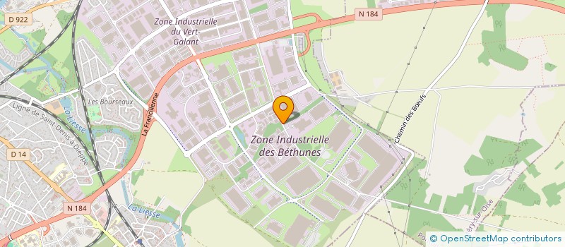 localisation de l'entreprise INTEGRA BIOSCIENCES à SAINT-OUEN-L'AUMONE