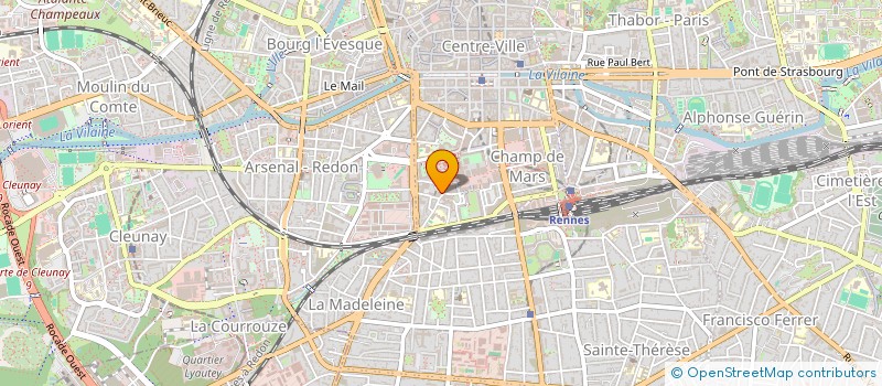 localisation de l'entreprise INTEGRA SERVICE à RENNES