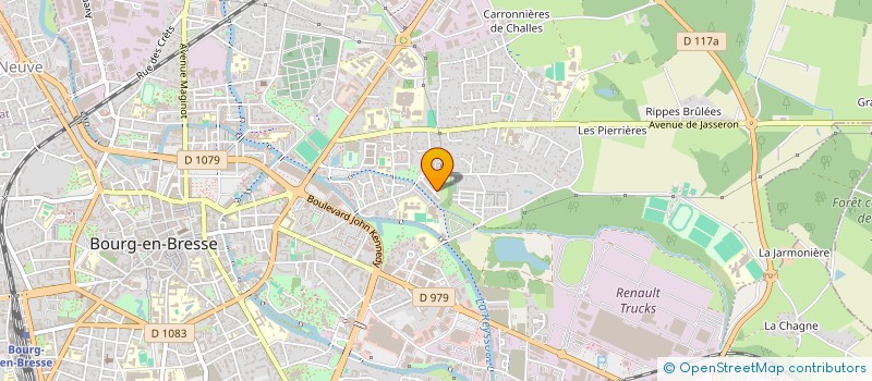 localisation de l'entreprise INTEGRA SOUND à BOURG-EN-BRESSE