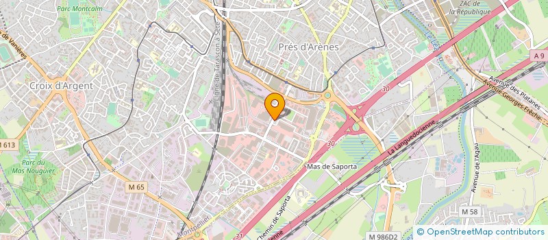 localisation de l'entreprise INTEGRAAL SPIRITS à MONTPELLIER