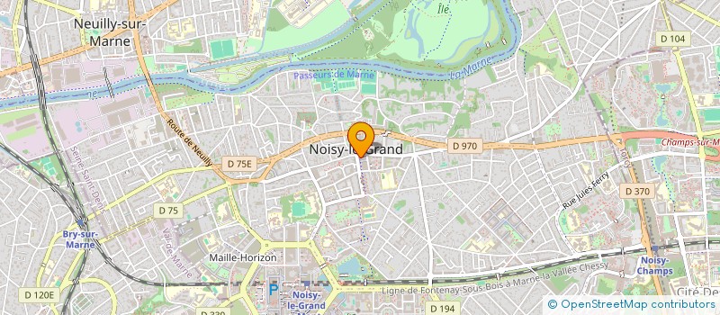 localisation de l'entreprise INTEGRABAT  NOISY-LE-GRAND