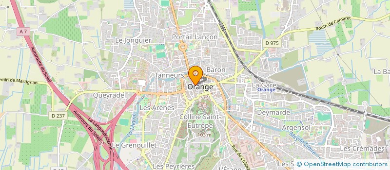localisation de l'entreprise INTEGRAL à ORANGE