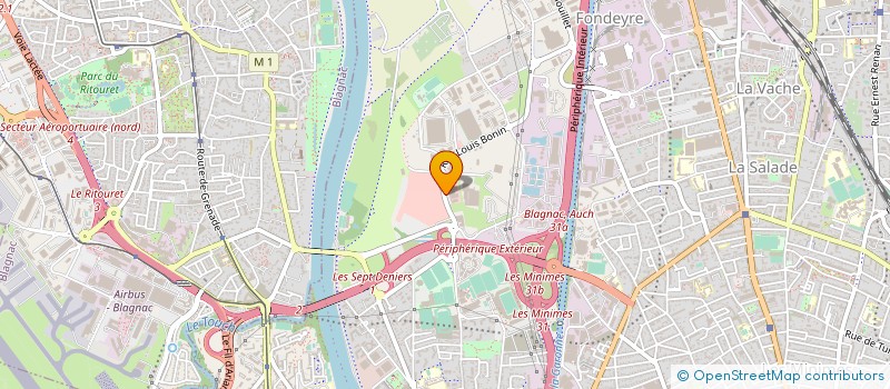 localisation de l'entreprise INTEGRAL à TOULOUSE