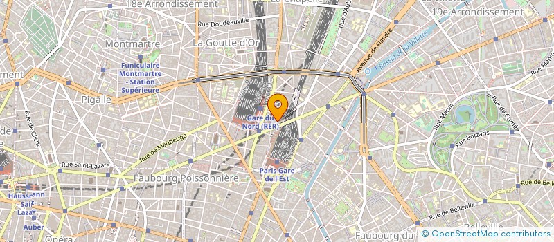 localisation de l'entreprise INTEGRAL  PARIS