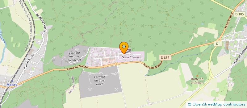 localisation de l'entreprise INTEGRAL à MILLY-LA-FORET