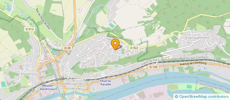 localisation de l'entreprise INTEGRAL BUSINESS SERVICES & SECURITY  MEULAN-EN-YVELINES