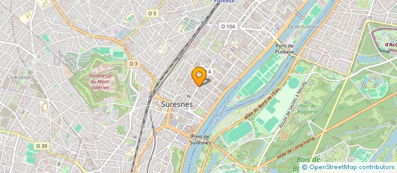 localisation de l'entreprise INTEGRAL EUROPE à SURESNES