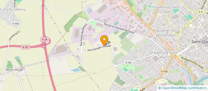 localisation de l'entreprise INTEGRAL EXPERTS à SAINT-QUENTIN