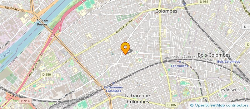 localisation de l'entreprise INTEGRAL INFORMATIQUE à COLOMBES