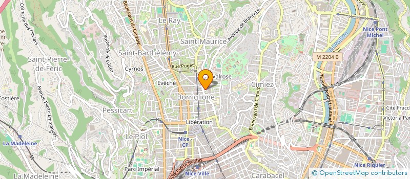 localisation de l'entreprise INTEGRAL KINESIO à NICE