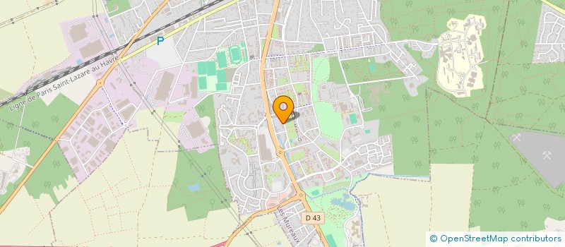 localisation de l'entreprise INTEGRAL SECURITE SARL à LES MUREAUX