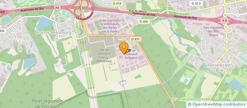 localisation de l'entreprise INTEGRAL SYSTEME à COLLEGIEN
