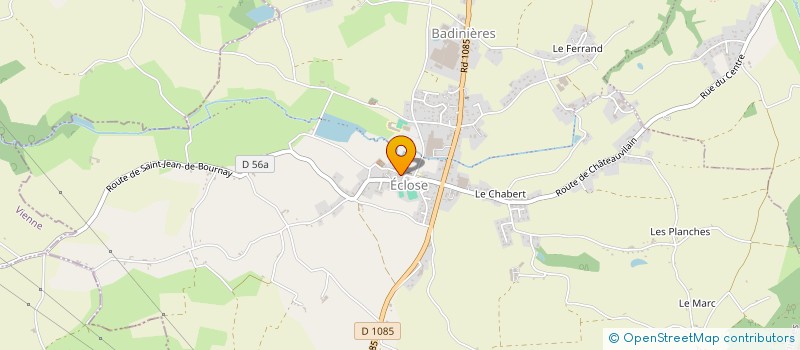 localisation de l'entreprise INTEGRAL VTC  ECLOSE-BADINIERES