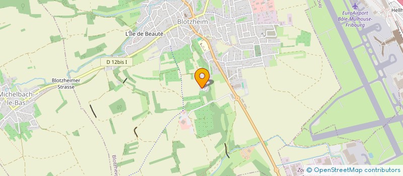 localisation de l'entreprise INTEGRAL2  BLOTZHEIM