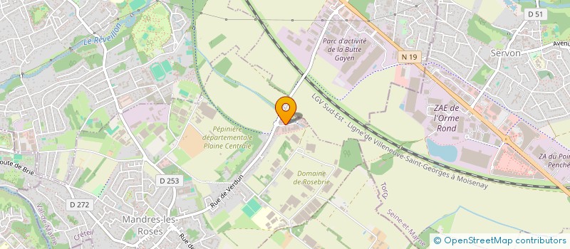 localisation de l'entreprise INTEGRALBAT  MANDRES-LES-ROSES