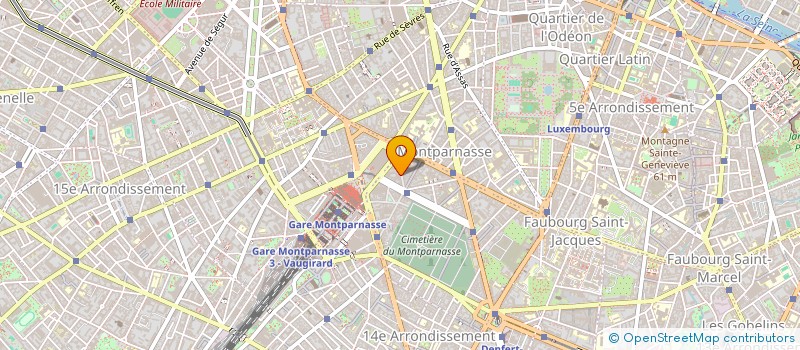 localisation de l'entreprise INTEGRALE à PARIS